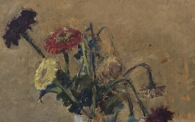 VASE OF FLOWERS BY GIUSEPPE MALAGODI