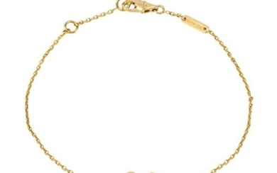 Van Cleef & Arpels Mini Frivole K18YG Yellow Gold Bracelet