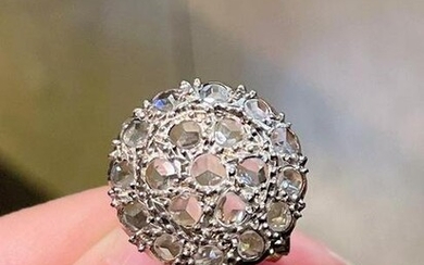 Victorian 18K Gold Diamond Ring