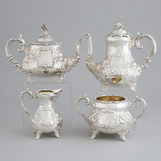 Victorian Silver Tea and Coffee Service, John Keith