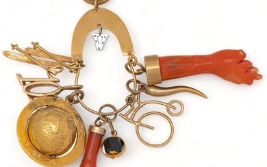 Vikki Carr | Women of the World Award Charm Gold Necklace