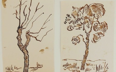 Vincent Van Gogh* (1853-1890) Ink Sketches (See Disclaimer)