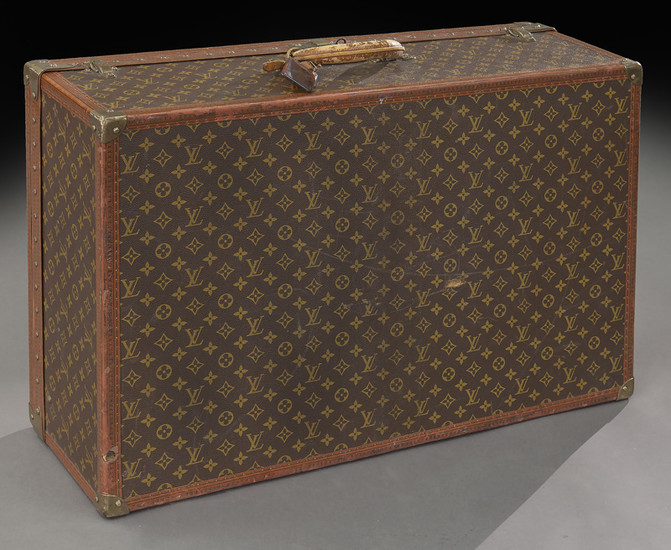 Vintage Louis Vuitton Alzer hard sided suitcase