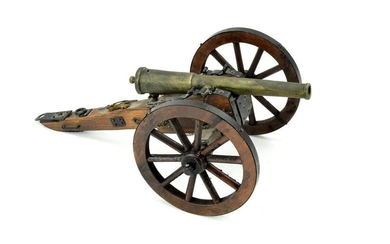 Vintage Miniature Cannon Model Kit
