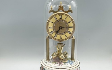 Vintage R Capodimonte Anniversary Table Clock