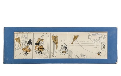Walt Disney MICKEY & MINNIE MOUSE 1960 Comic Strip
