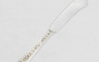 Windsor Rose by Watson Sterling Silver Butter Spreader flat handle 5 5/8" - NM