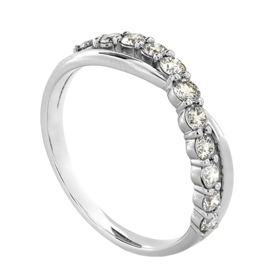 0.50 tcw VS1 - VS2 Diamond Ring Platinum - Ring - 0.50 ct Diamond