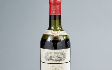 1 bouteille de Château Mouton Rothschild, 1949. 1er cru Pauillac. Bouteille n°45893 Bel état (fine...