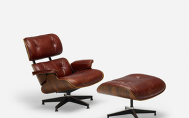 Charles and Ray Eames, Special-order 670 lounge chair and 671 ottoman
