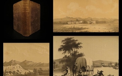 1852 1ed Great Salt Lake Utah Stansbury Exploration Mor
