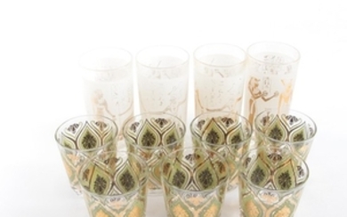 Mid-Century Cocktail Glasses Including Irene Pasinski