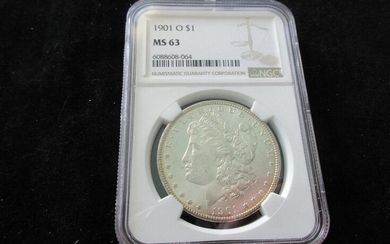 1901 O NGC MS63 Graded Morgan silver dollar