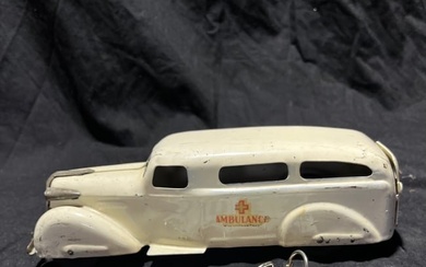 1930s Wyandotte Ambulance Toy with Partial Decals