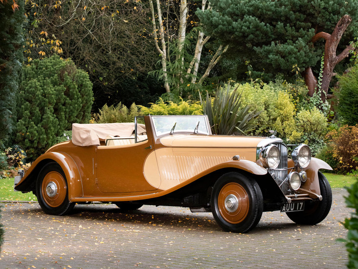 1933 Bentley 3½-Litre Cabriolet, Coachwork by Barker & Co Registration no. AUU 17 Chassis no. B17AE