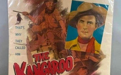 1950 Pathe Industries The Kangaroo Kid Movie Poster