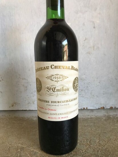 1968 Chateau Cheval Blanc - Saint-Emilion 1er Grand Cru Classé A - 1 Bottle (0.75L)