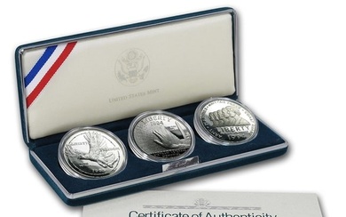 1994-P 3-Coin U.S. Veterans Proof Set (w/Box
