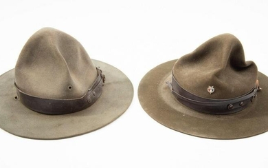 2 Boy Scouts of America Campaign Hats