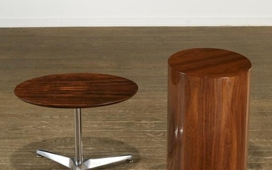 (2) Mid-Century Modern rosewood occasional tables