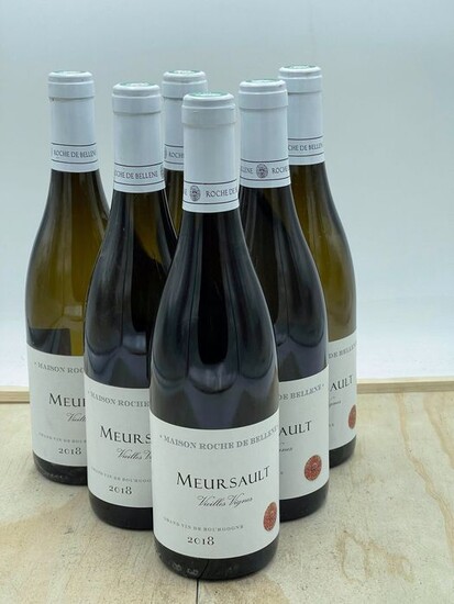 2018 Maison roche de bellene Meursault Vieilles vignes - Bourgogne, Meursault - 6 Bottle (0.75L)