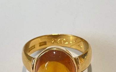 23 kt Yellow gold - Ring