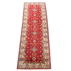 2'8 x 8'2 Hand-Knotted Pakistani Persian Tabriz Wool Carpet Runner