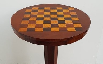 Chess or wine table - Empire Style - Mahogany - 19th century