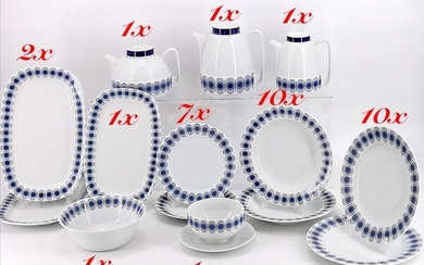 Schirnding - Dinner set, + Coffee set + teaware - Art Deco - Porcelain