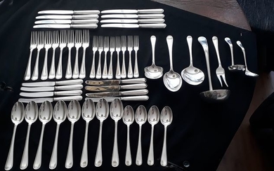 van kempen en begeer zilfa Voorschoten- Cutlery set (50) - Silver plated, Silverplate