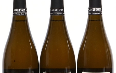 3 bts. Champagne Brut Grand Cru Blanc de Blancs “Avize”, Jacquesson 2008 A (hf/in).