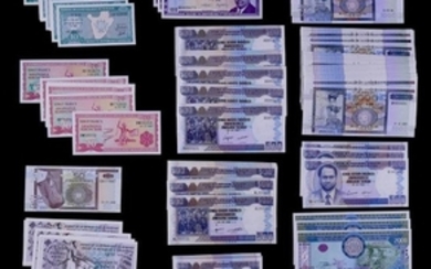 197pc Burundi Banknotes UNC