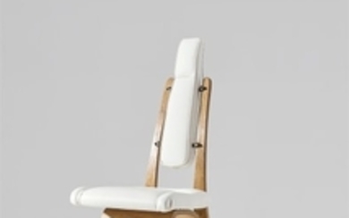 Carlo Mollino, Rare chair, designed for the conference room, Lattes Publishing House, Turin