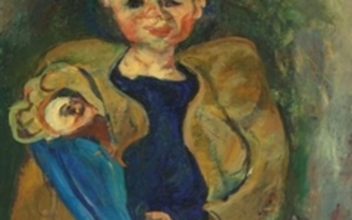 Chaïm Soutine (1893-1943), Femme à la poupée