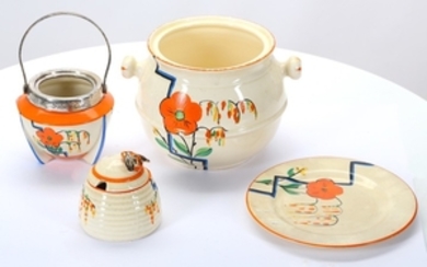 Clarice Cliff Honeyglaze collection, first half of the...