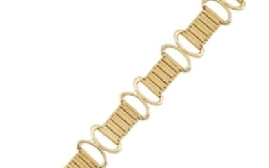 A flexible bracelet, by Piaget, designed as...