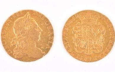 GEORGE III, 1760-1820. GUINEA, 1765 Obv: Laureate bust right. Rev: Crowned shield. GF. (1 coin)