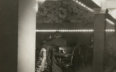 GERMAINE KRULL (1897–1985) Lovers in a bar, Paris c.
