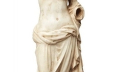 A Greek marble Aphrodite, Hellenistic period, circa...