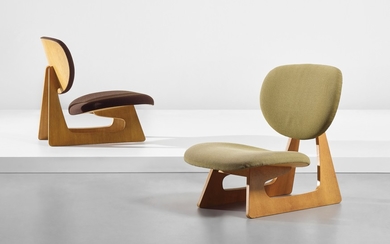 Junzo Sakakura, Pair of lounge chairs, model no. 5016