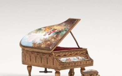 Miniature Piano Music Box