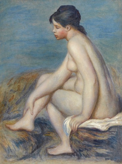 BAIGNEUSE (ASSISE), Pierre-Auguste Renoir