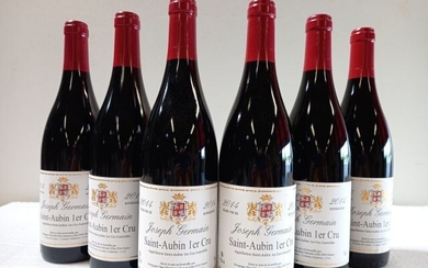 6 bouteilles de Saint Aubin 1er cru. 2014.... - Lot 33 - Enchères Maisons-Laffitte