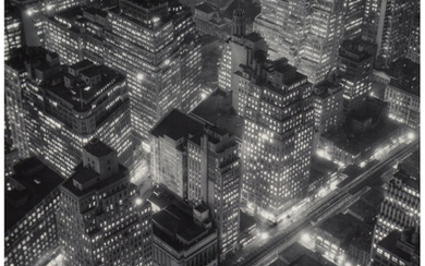 Berenice Abbott (1898-1991), New York at Night (1932)