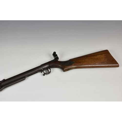 A BSA .177 calibre under-lever air rifle, numbered CS48638, ...