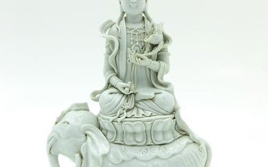 A Blanc de Chine Sculpture