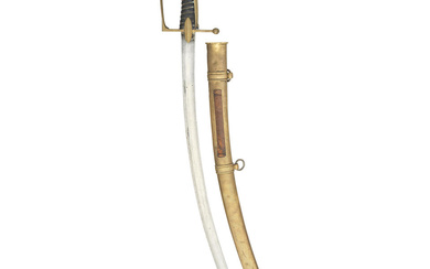 A French Light Cavalry Officer's Sabre Late 18th/Early 19th Century