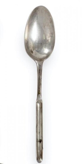A George III Silver Marrow-Spoon, Maker's Mark WC, Possibly for...
