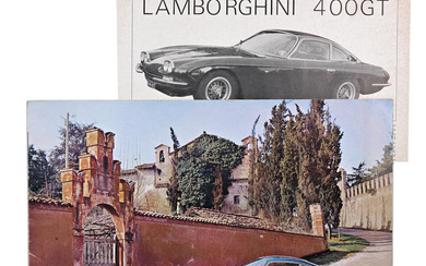 A Lamborghini 400 GT 2+2 sales brochure, 1967