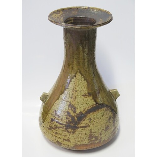 A Large Janet Leach Pottery Stoneware Vase, impressed marks,...